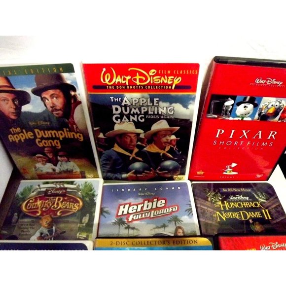 Disney Bolt,Fantasia 2000,Country Bears,Apple Dumpling Gang 1 & 2 lot 12 - Picture 2 of 9